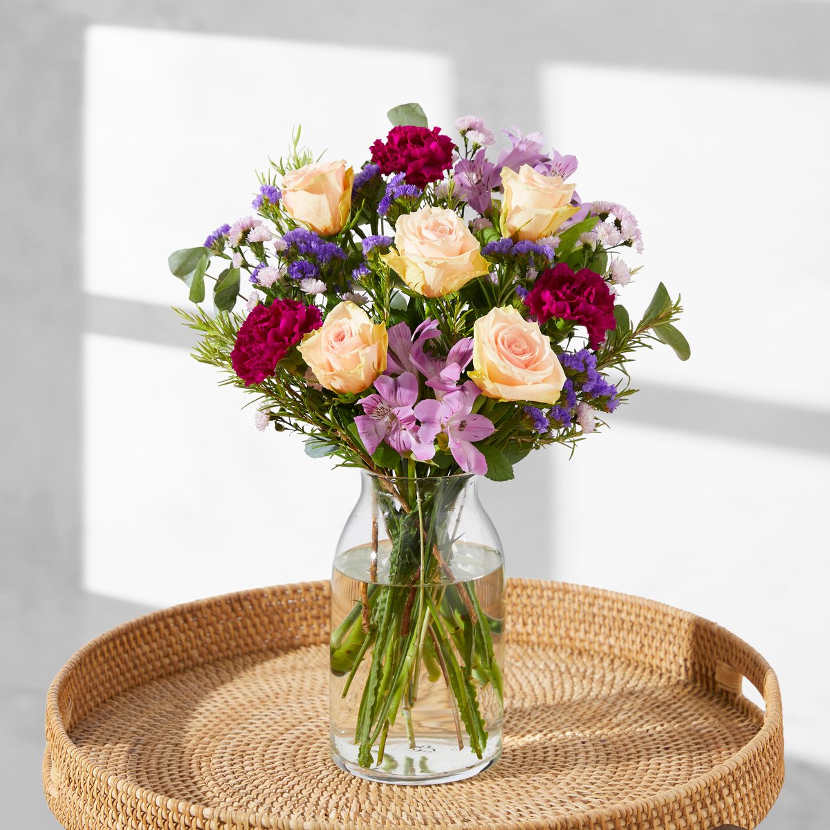Autumn Champagne Rose Mix