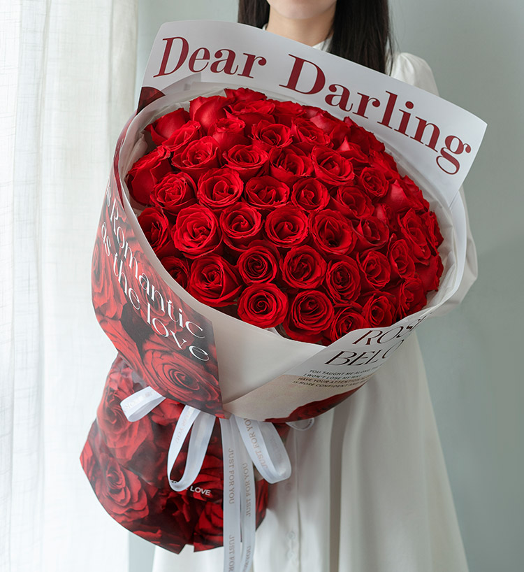 Corolla Red Roses — alternate view