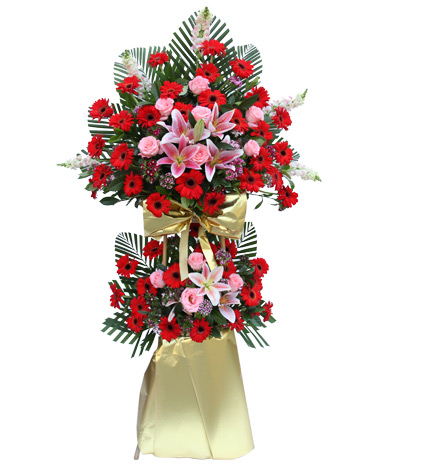 Grand Opening flowers: Fortune Rising Grand Opening Basket
