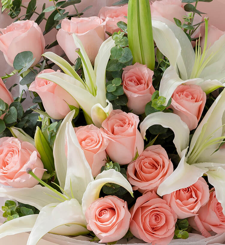 Happy Lily & Rose — alternate view