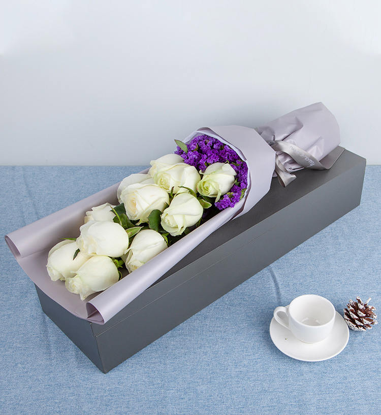 Eleven Roses Bouquet — alternate view