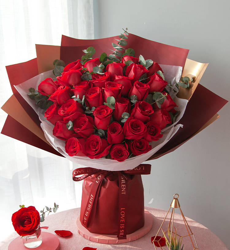 Thirty-three Roses Bouquet