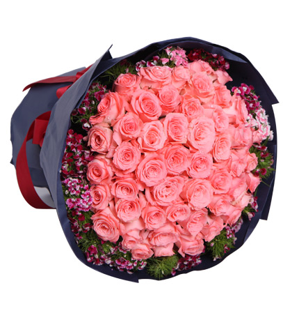 Fifty Roses Bouquet — alternate view