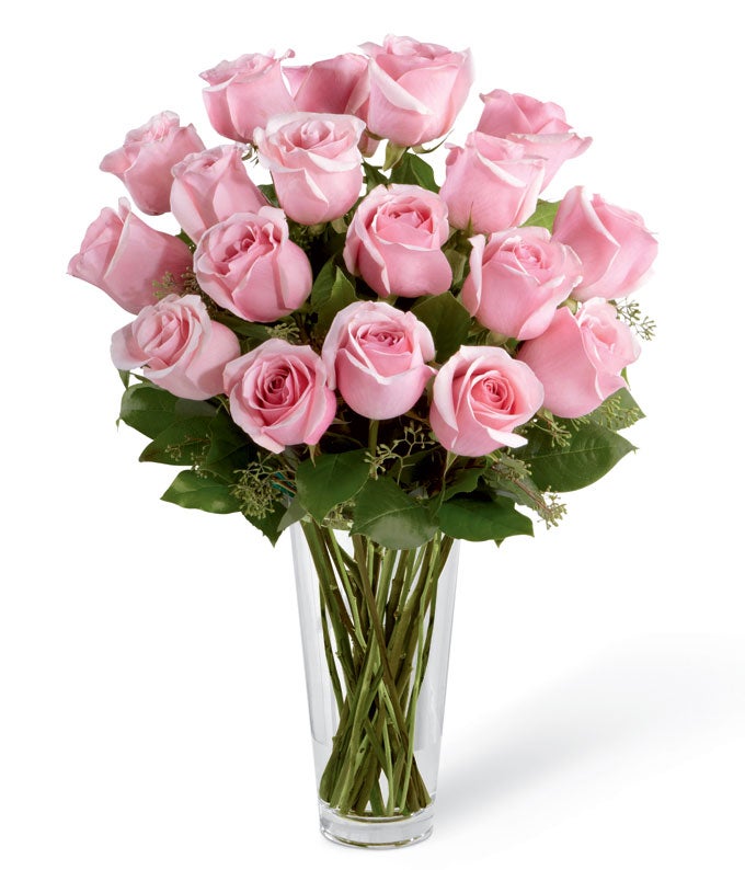Long Stem Pink Roses