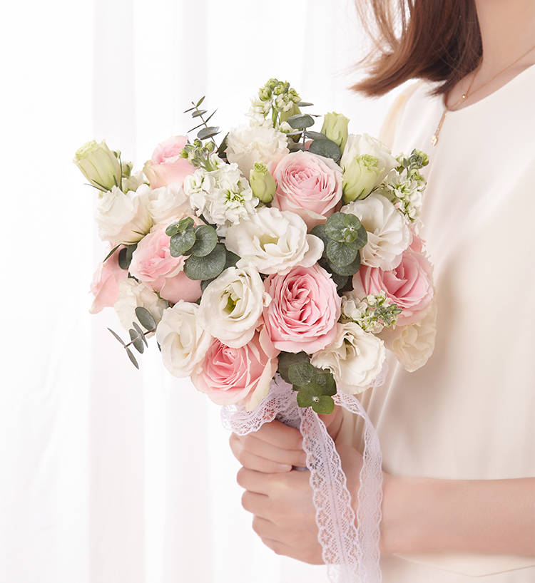 Luoshen Pink Roses — alternate view