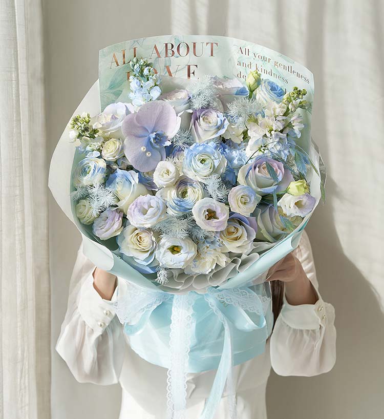 Pisces Guardian Bouquet — alternate view